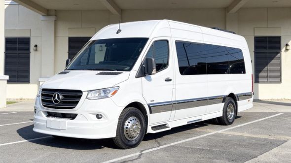 little rock wedding sprinter van rental