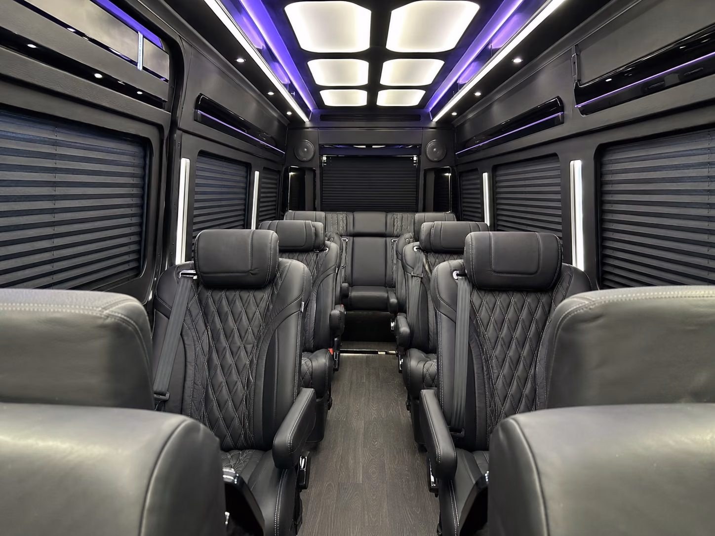 little rock 10 passenger sprinter van interior
