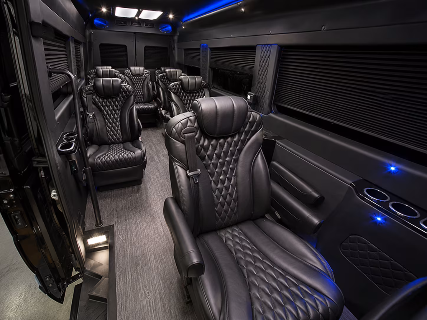 little rock 12 passenger sprinter van interior