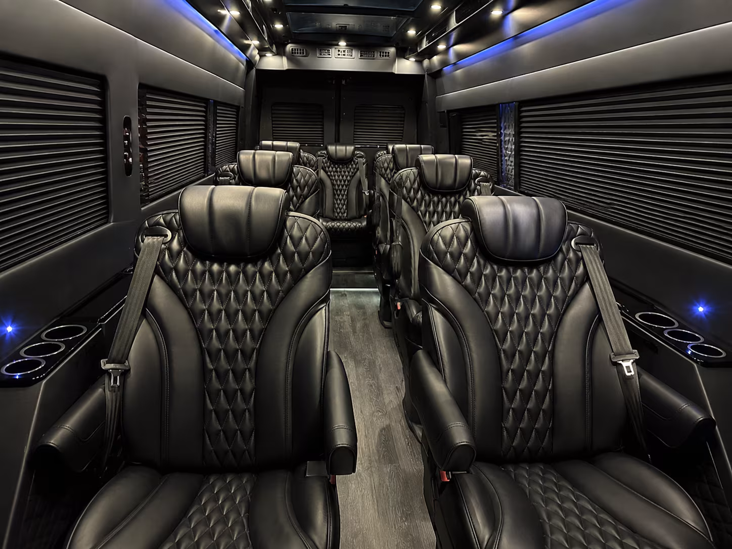 little rock 18 passenger sprinter van interior