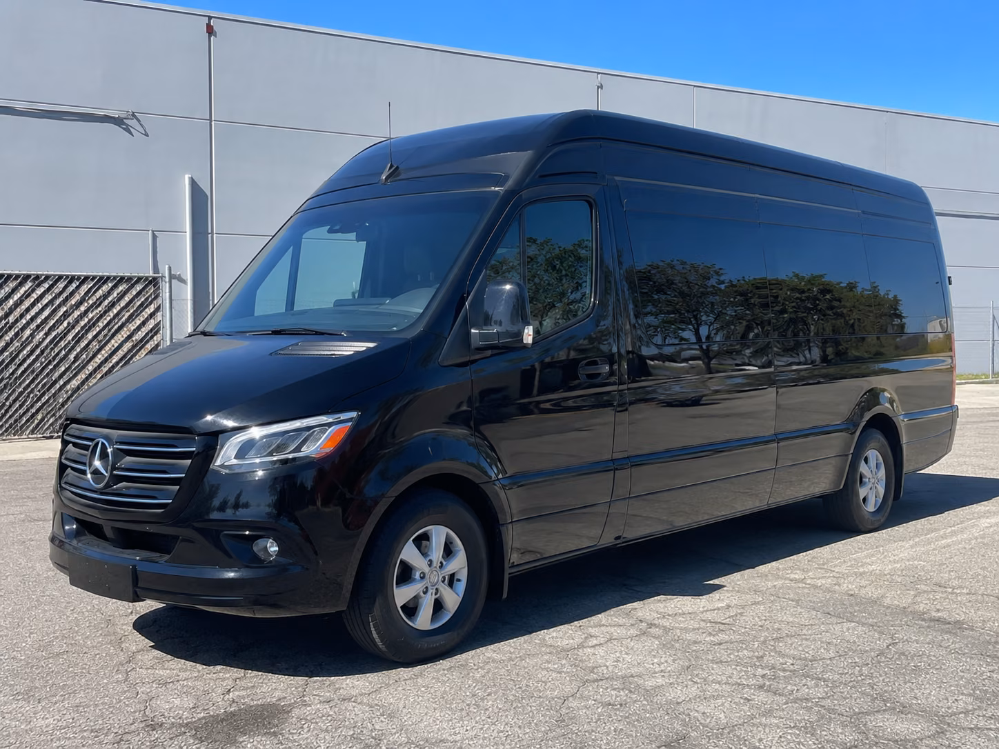 little rock prom night dinner stop and multi venue sprinter van transportation