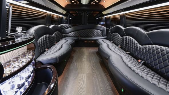 sprinter limousine inside little rock